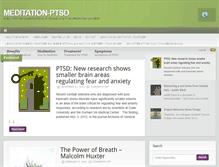 Tablet Screenshot of meditation-ptsd.com